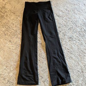 Prana wide leg Yoga pants, Black, size XS